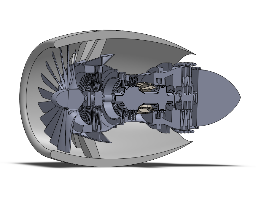 GE90 Full Engine Assembly